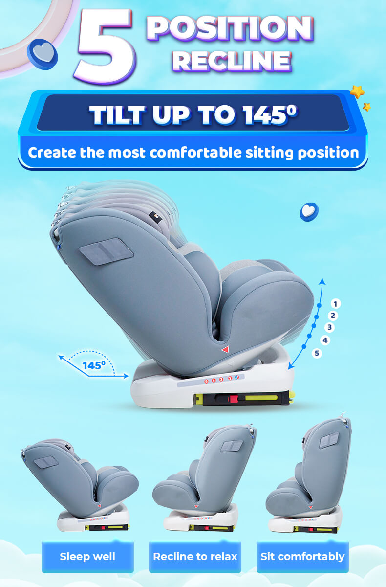 CHILUX ROY 360 BABY CAR SEAT BLUE A Gift for Baby